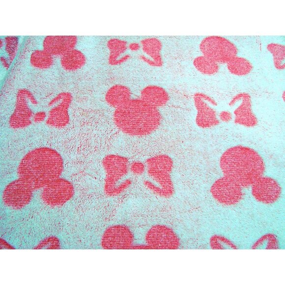 Disney Minnie Mouse Womens Fleece Pajama Pullover Top Sleepwear Pink Sz XXL - 2X - Picture 11 of 12